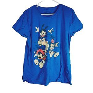 Loot Crate Exclusive Animaniacs T Shirt Plus Size Womens 2XL Blue Tee